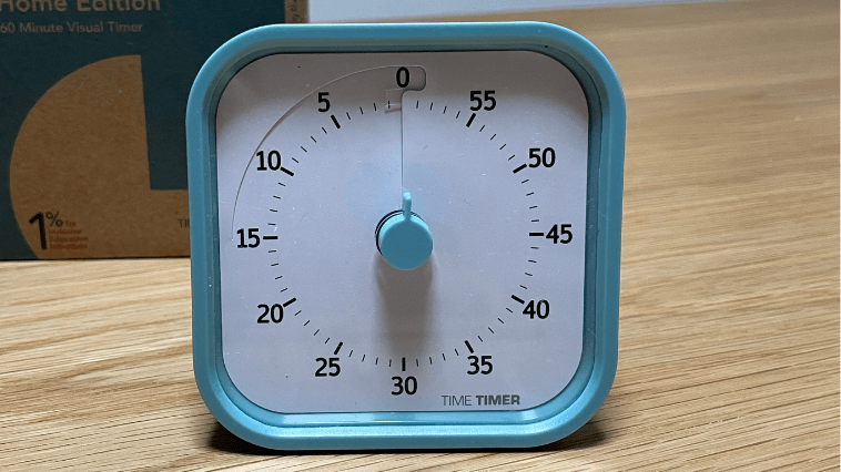 Time Timer タイムタイマーの正面